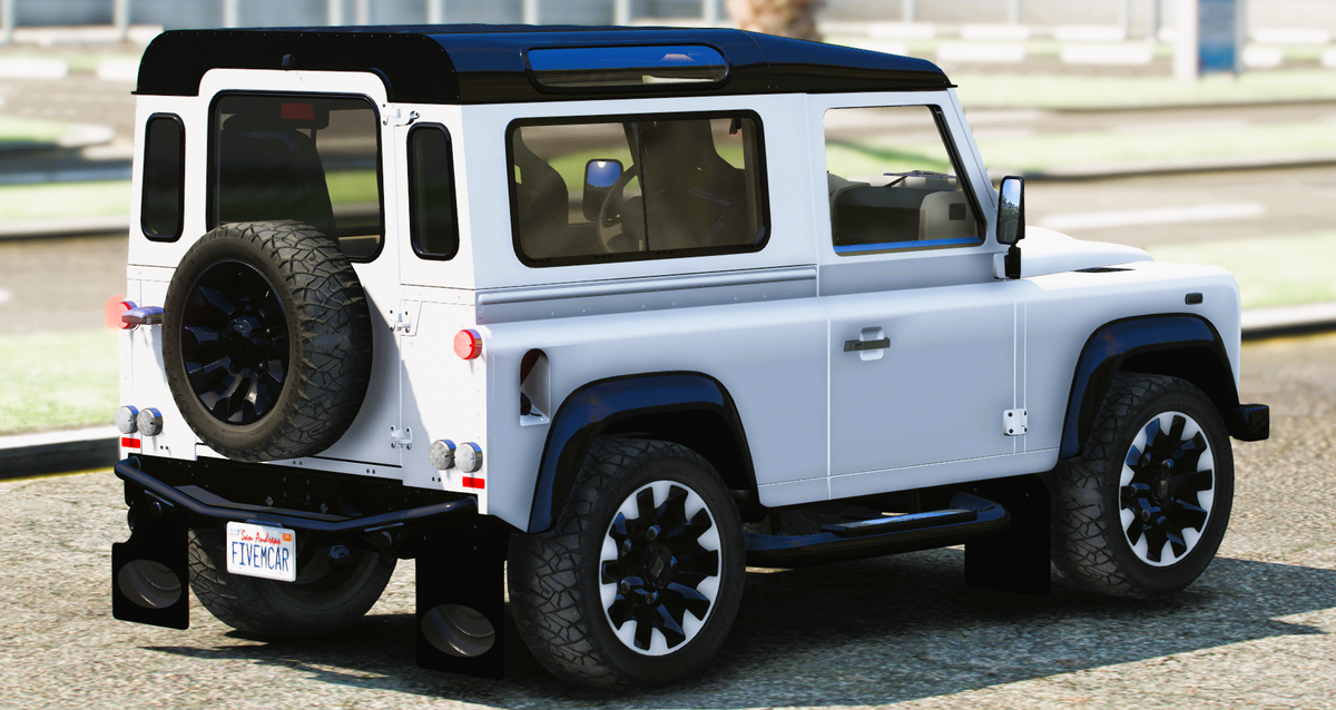 (Debadged) Land Rover Defender 90 Resto | IKX