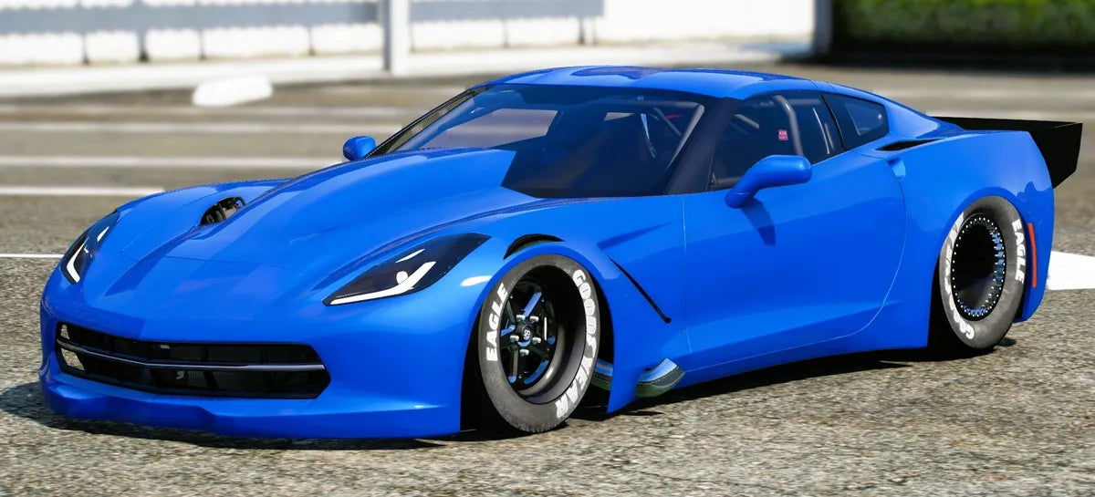 (Debadged) Chevrolet Corvette C7 Stingray Z06 Drag | BBC