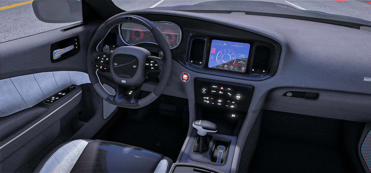 (Debadged) SRT Len Dodge Charger Hellcat Purple Torch V4 | 404 Development