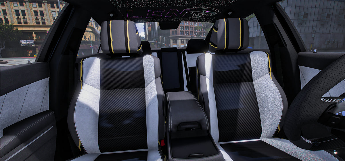 (Debadged) SRT Len Dodge Charger Hellcat Purple Torch V4 | 404 Development
