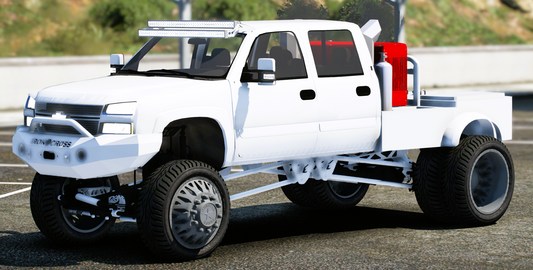 (Debadged) Chevrolet Silverado 2500HD Cateye Custom Welder Rig | Cades