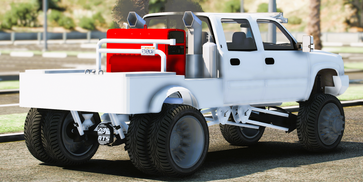(Debadged) Chevrolet Silverado 2500HD Cateye Custom Welder Rig | Cades