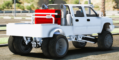 (Debadged) Chevrolet Silverado 2500HD Cateye Custom Welder Rig | Cades