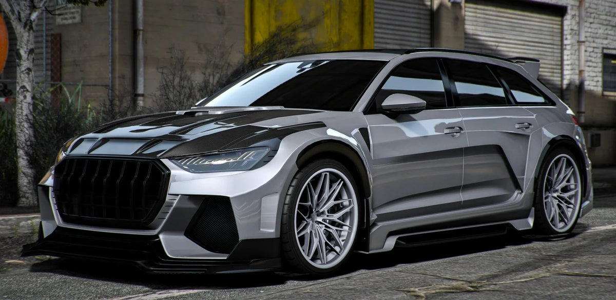 (Debadged) Audi RS6 Bete Noir Elemento | GDC