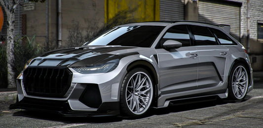 (Debadged) Audi RS6 Bete Noir Elemento | GDC