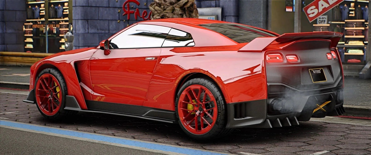 (Debadged) Nissan GT-R 35 VENUUM | GDC Customs