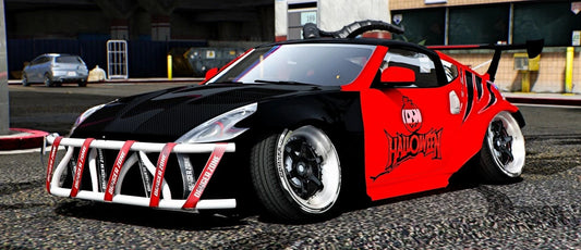 (Debadged) NISSAN GTR 370Z HALLOWEEN EDITION | Pers