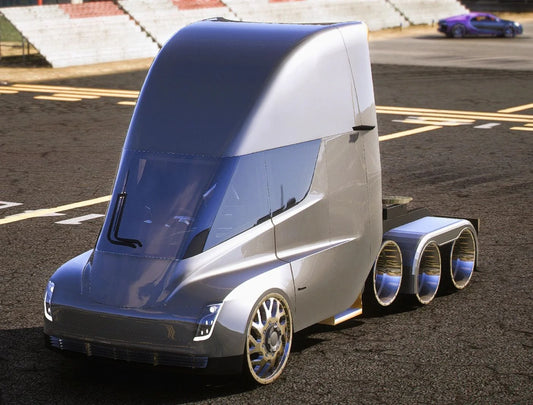 (Debadged) Tesla Semi | BBC