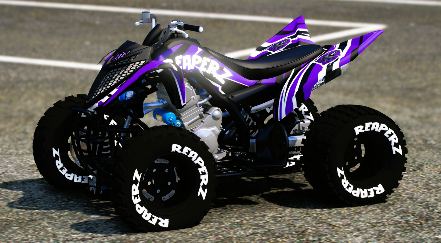 (Debadged) Yamaha Raptor 700R | Joe´s Customs