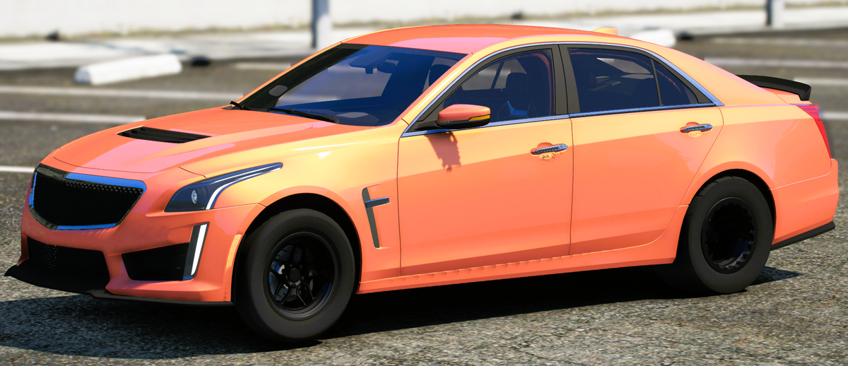 (Debadged) Cadillac CTSV Street | Boosted Customs