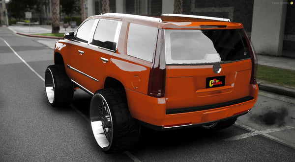 (Debadged) 2018 Cadillac Escalade Lifted On Corleone Forged (Bulletproof) | PNUT Customs