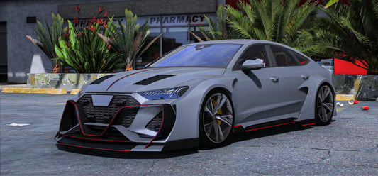 (Debadged) Audi RS7 Venuum Unmarked | Adan