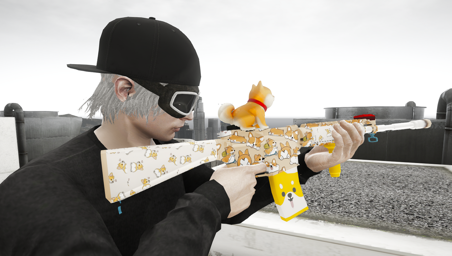 "Shiba Blaster"