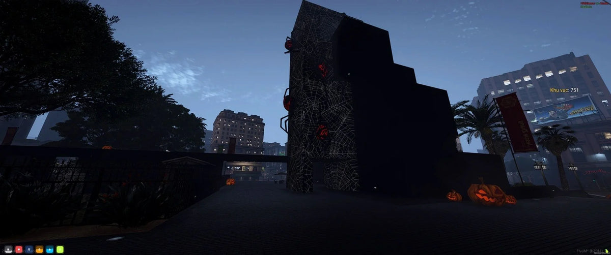 [MAP] Monster House Halloween Square