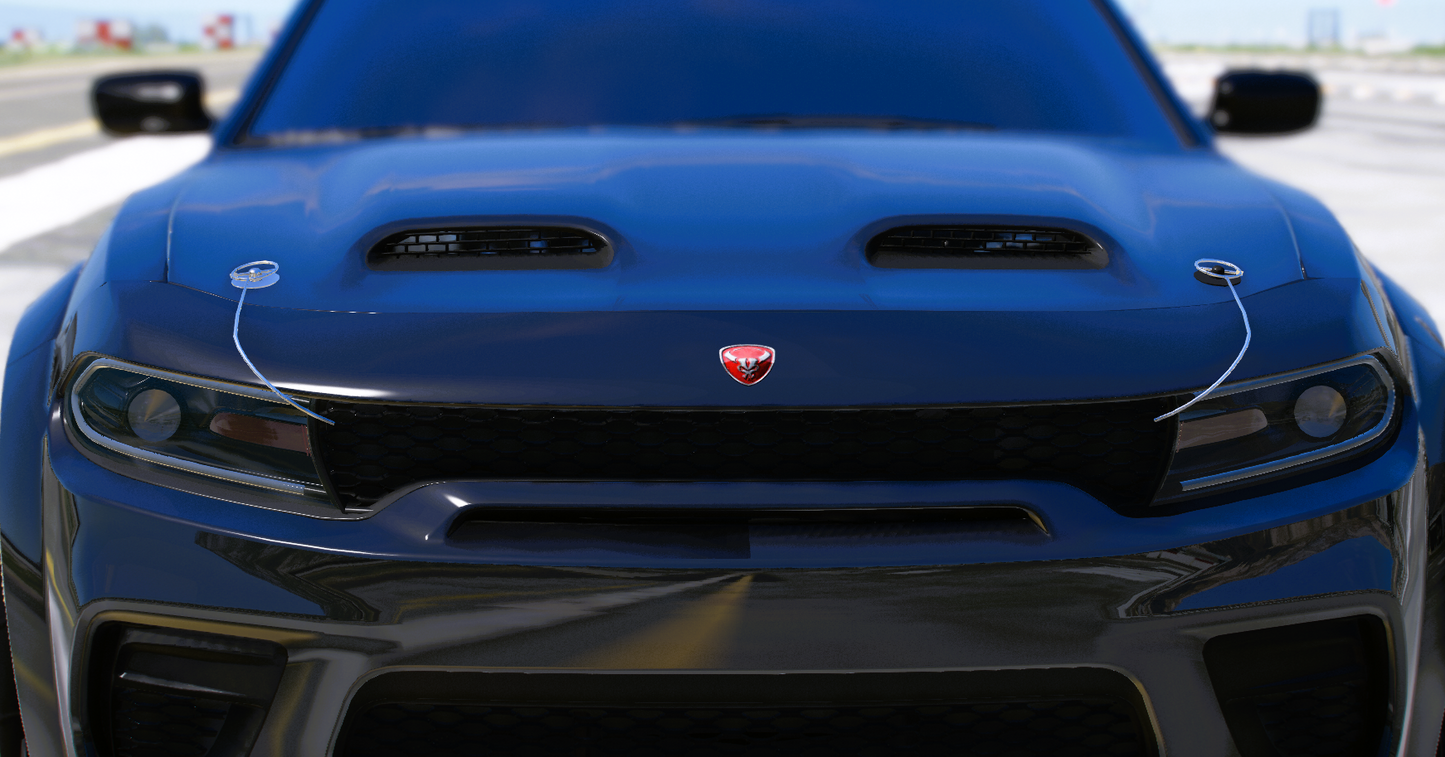 (Rebranded) 2023 Dodge Charger Hellcat Redeye Super Stock 1000HP Hennessey Performance Edition (Animated Sunroof)