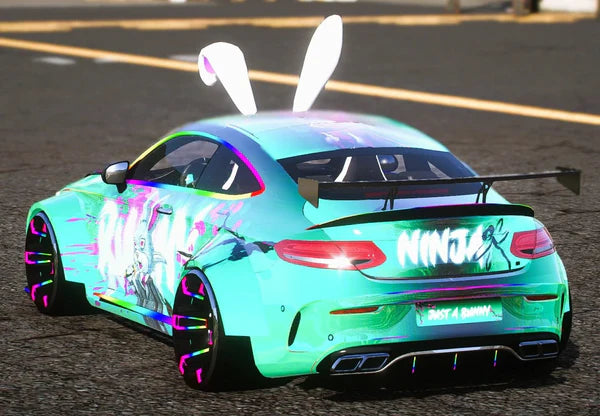 (Rebranded) Mercedes AMG C63S BUNNY Edition [Dinamic Lights]