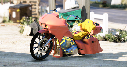 Custom Show Bagger Motorcycle | WC