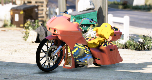 Custom Show Bagger Motorcycle | WC