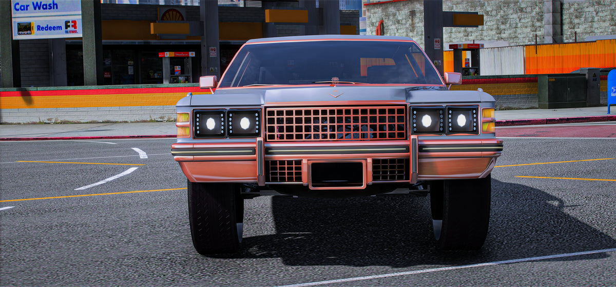 Cadillac Deville on Dubs | Gibbys
