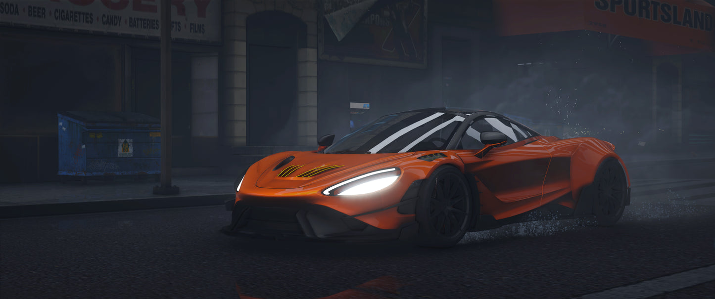 (Debadged LF) Progen 750S SS Kit | Widekit