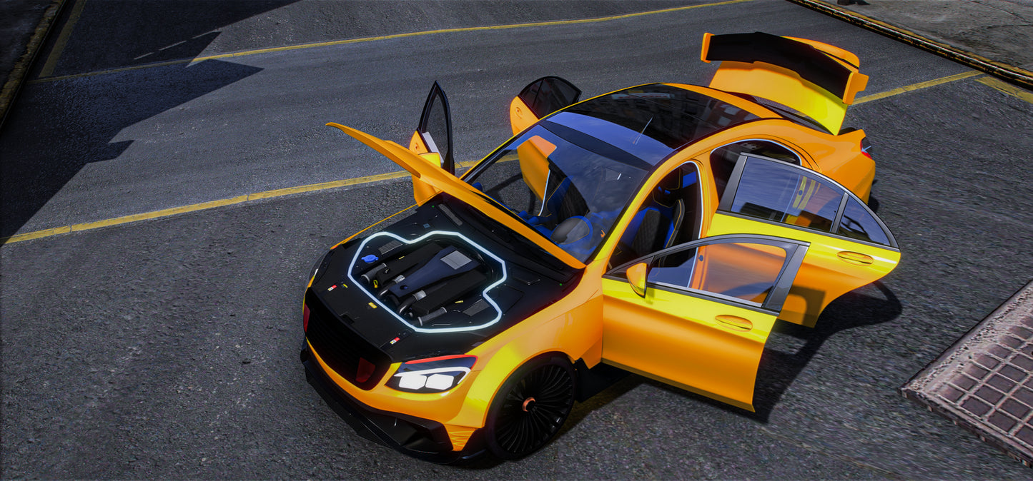 (Debadged LF) Benefactor S63 SS Kit | Widekit